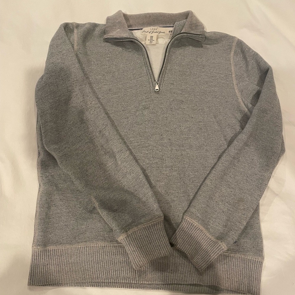 Half zip sweater